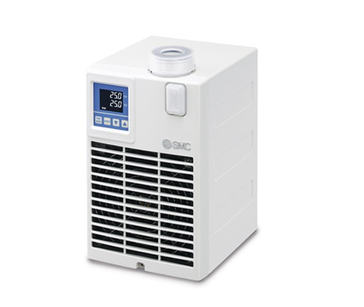 SMC: Kompaktes Kühl- und Temperiergerät der Serie HEF braucht wenig Platz und gibt viel Leistung